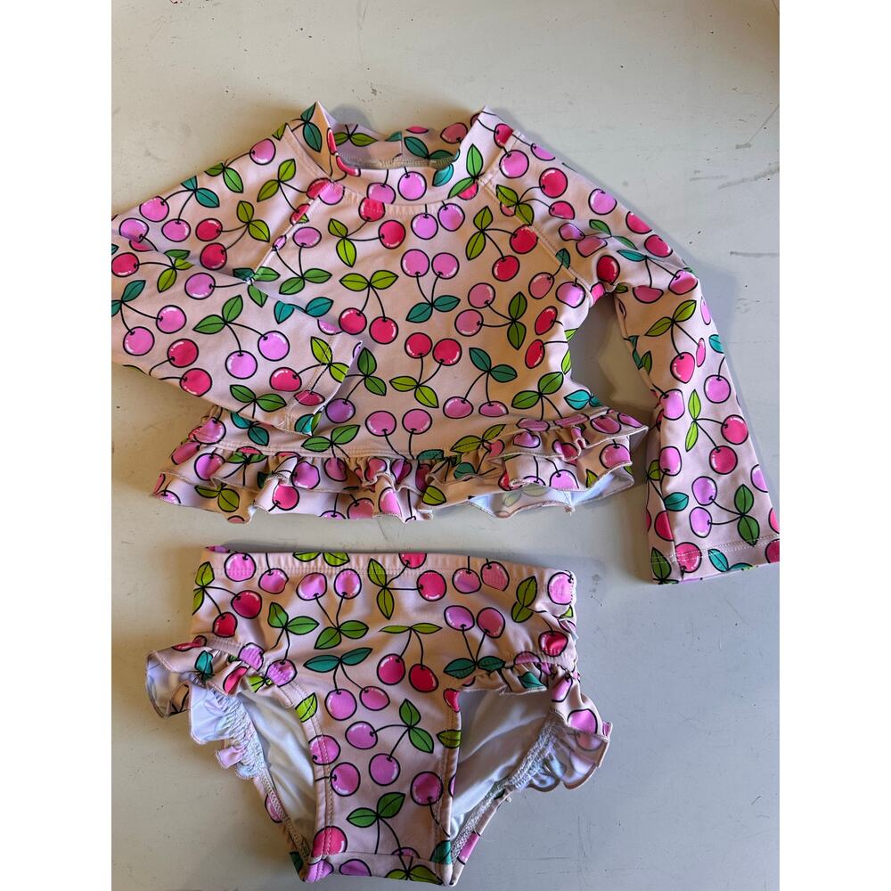 Posh Peanut 18-24 month 2 piece Long Sleeve Swimsuit
